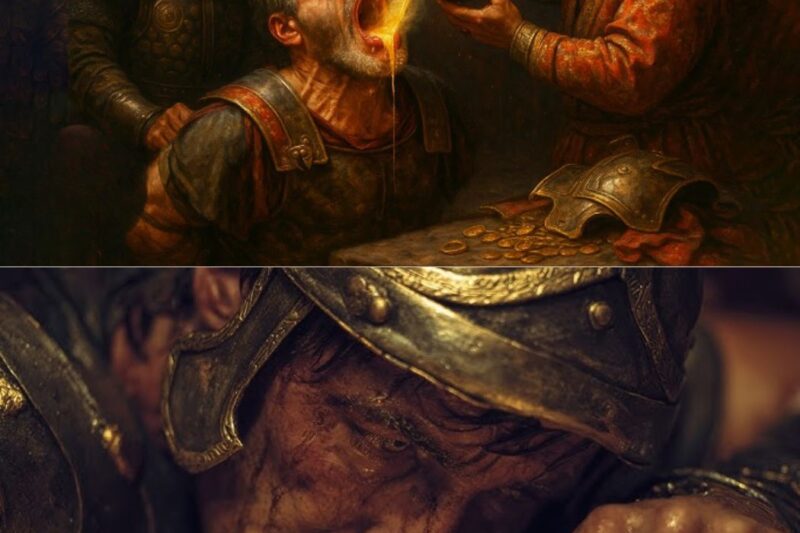 The Brutal Death of Crassus — They Melted Gold Into His Thr0at