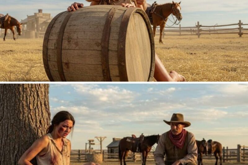 “Easy… It hurts…” she groaned — The farmer froze… Then he said softly: “It will be over quickly.”