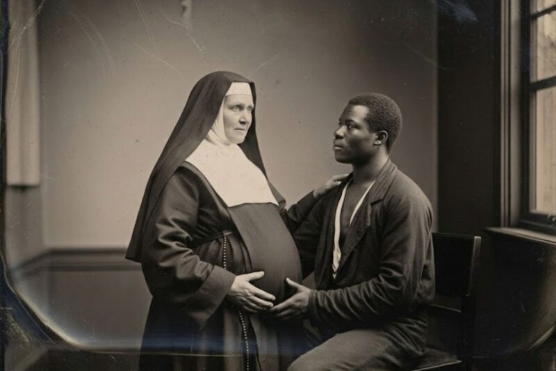 Holy Scandal: 55-Year-Old Nun Got Pregnant by Her Young Slave and Called It God’s Miracle