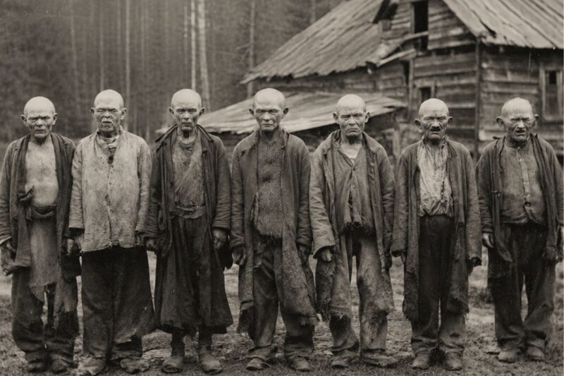 Isolated Town, 1962 — This Is What 10 Generations of Inbreeding Created.