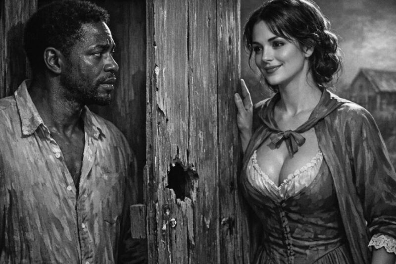 A Slave Boy Gets a Knock at His Cabin—The Master’s Wife Arrives with a Smile That Shifts Everything