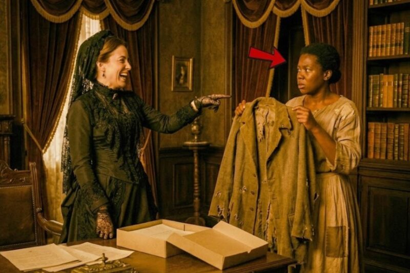 THE BARON LEFT AN OLD COAT AS AN INHERITANCE FOR THE SLAVE – THE WIDOW LAUGHED, BUT INSIDE THE LINING OF THE GARMENT WAS…