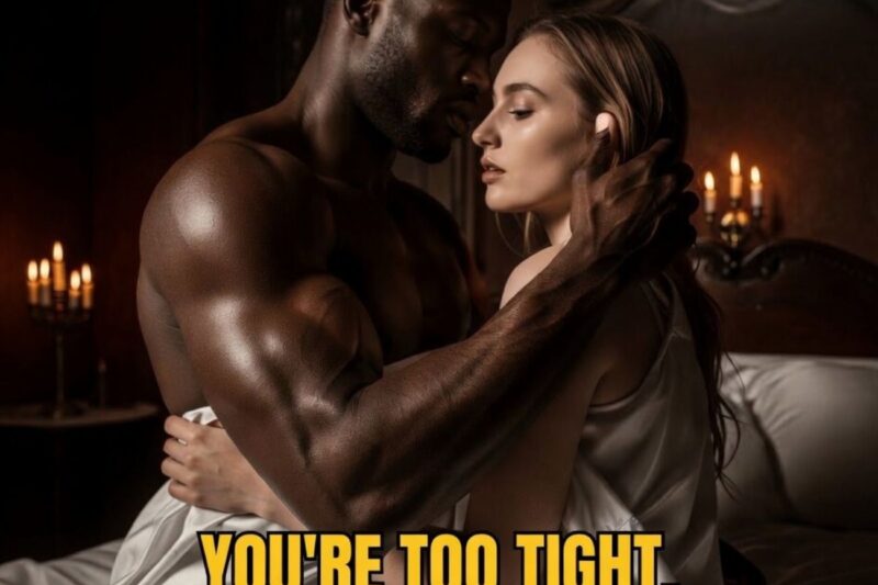 “You’re too tight, but I’m going to stretch you today,” said the slave to the Sinhá.
