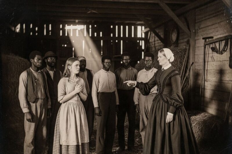 The Plantation Women Gave Her Daughter to Six Slaves…What Happened in That Barn Changed Everything