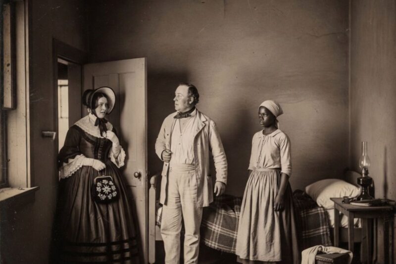 Wife Caught Plantation Master in the Slave Quarters… What She Did Next Horrified the Entire County