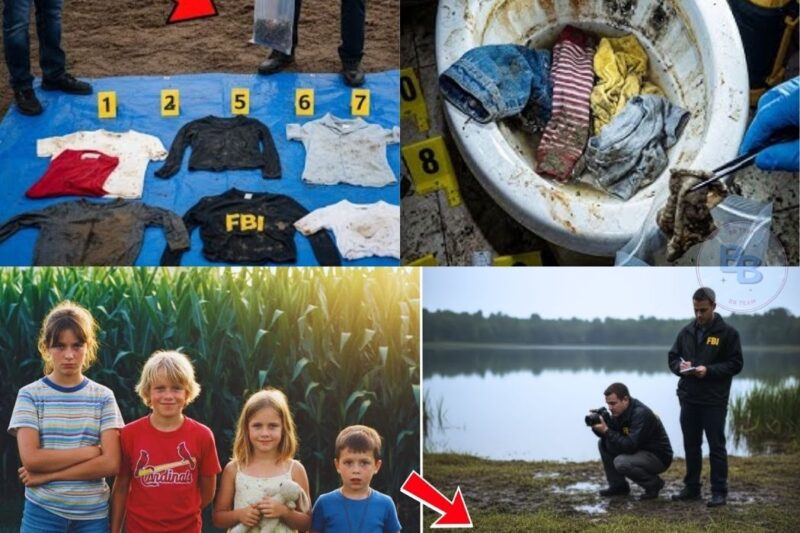 Four cousins ​​disappeared in a cornfield – 36 years later their clothes turn up at a dried-up lake.