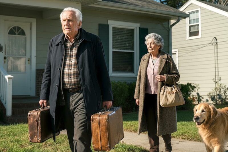 Older couple escapes son’s house at midnight after overhearing daughter-in-law’s plan