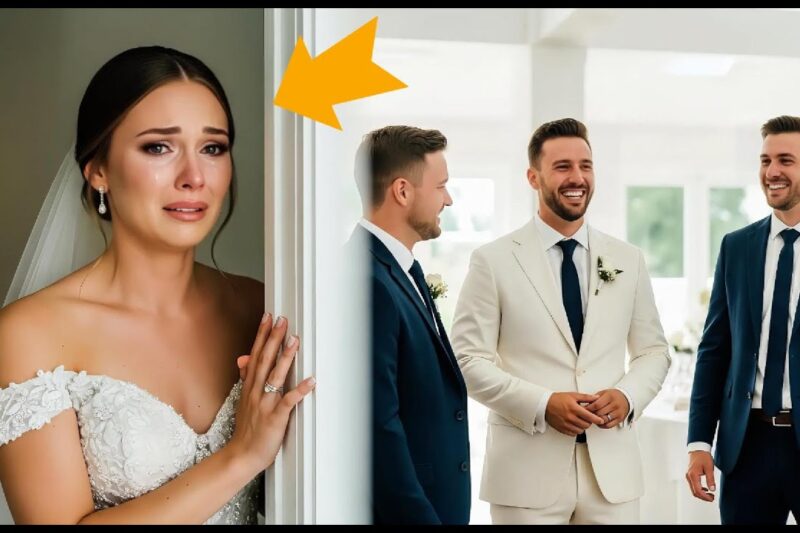 Before the wedding began, the bride overheard the groom’s confession and her revenge stunned everyone