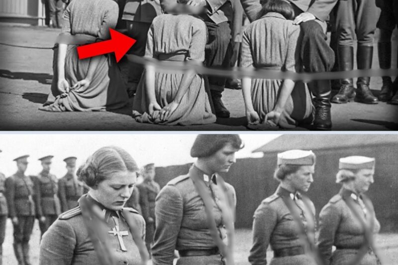 3 S* soldiers with women, 80 years later historians enlarged the photo and turned pale…