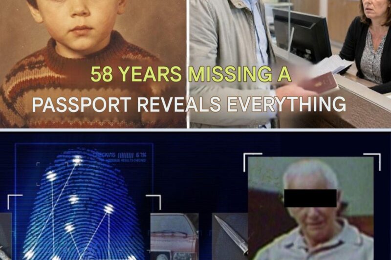Missing since 1971 – At 58, a passport application revealed his true identity