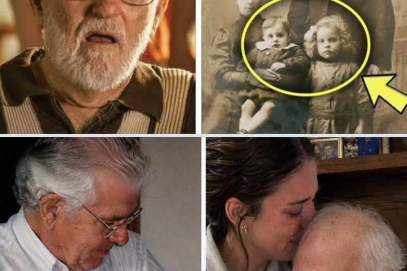 Grandpa (83) Discovers Old Family Photo – When He Looks Closer He Gets the Fright of His Life!