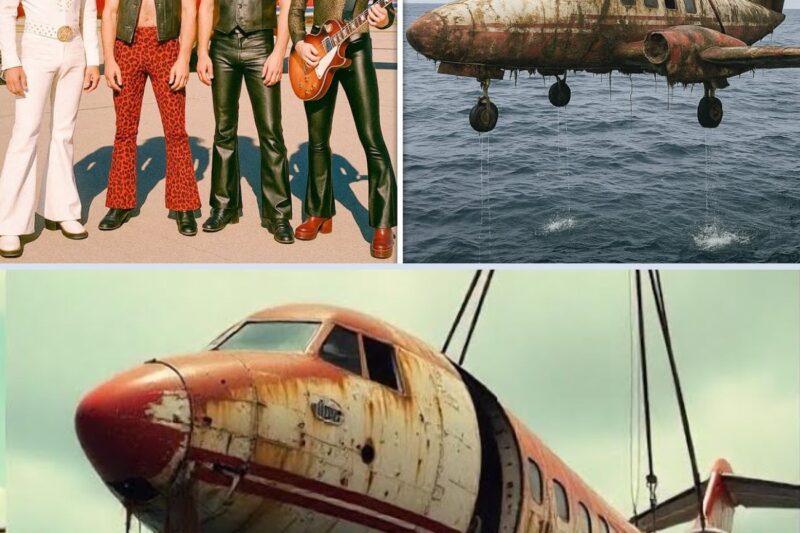 Young rock band disappeared in 1981 in a private jet, 19 years later Marine retrieved it from the ocean…
