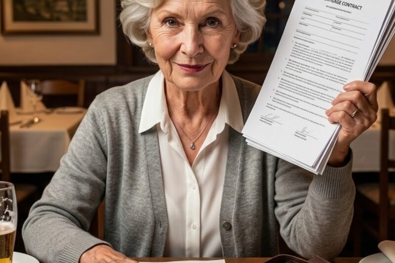 They left me sitting in the restaurant with the bill. I left them with the mortgage.