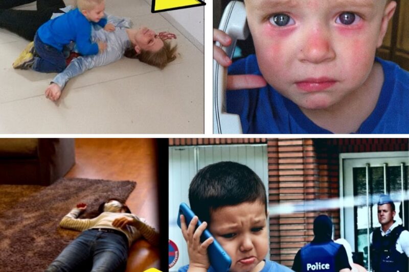 3-YO-Boy Calls 911 And Says “Mom Sleeps All Day” ,Then Cops Shocked Seeing What’s Really Going On