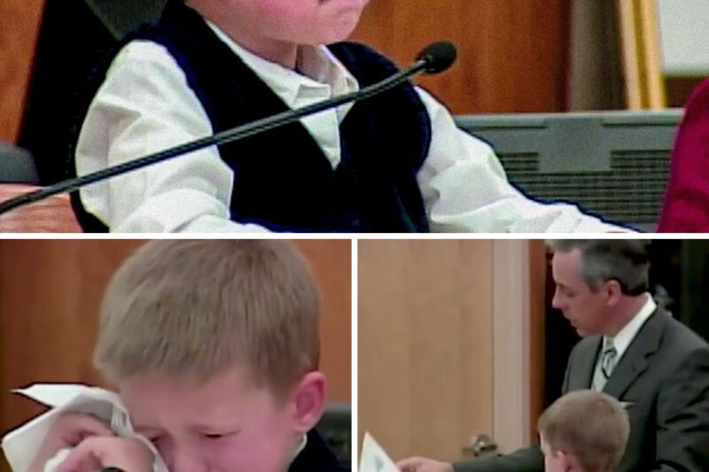 7-year-old exposes mother in court