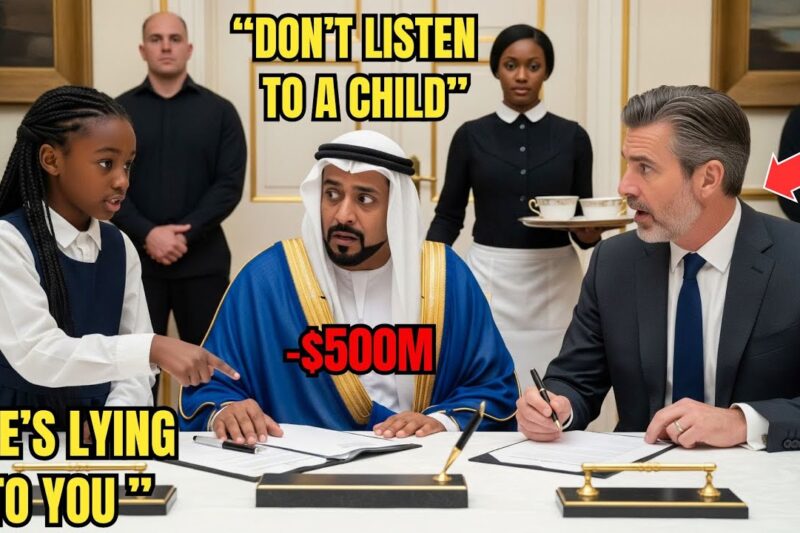 The $500M Deal Was Minutes From Being Signed – Then the Maid’s Daughter Exposed the Arabic Trap