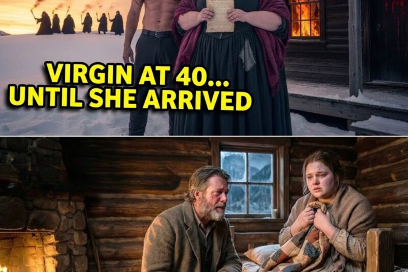 The Mountain Man Still a Virgin at 40 — Until a Large Widow Asked to Stay with Him