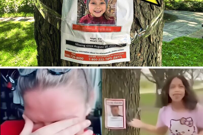Girl Sees Herself On Missing Persons Poster, She Turns Pale After Realizing What Happened