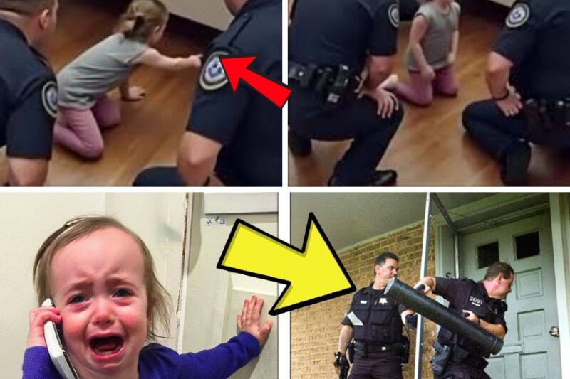 Girl Calls Police Saying, ”I’m Scared ” Cop Can’t Believe His Eyes When He Enters Her House