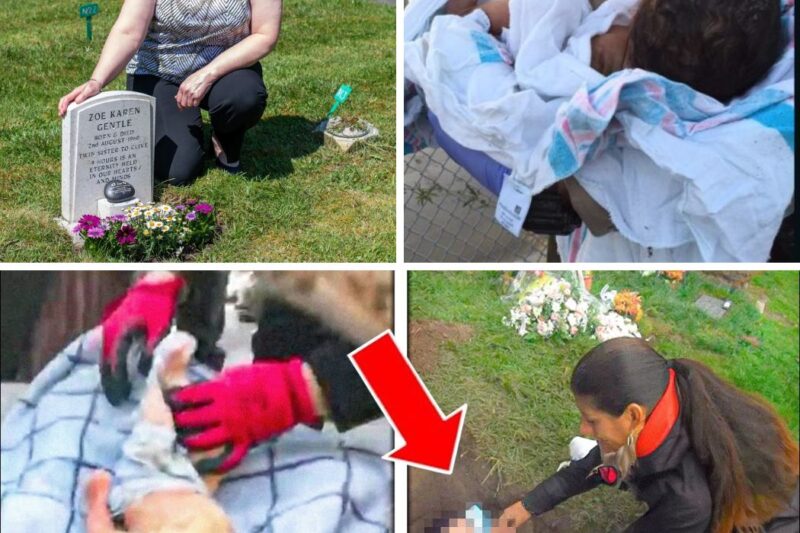 Woman Finds Baby Buri3d in Park – The reason why is….