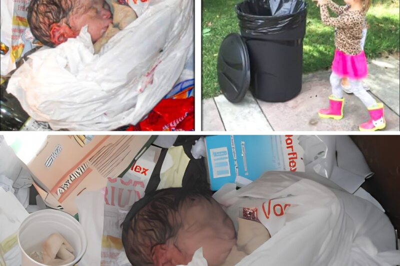 Girl Looks Inside Trash Can Every Day Until Mom Realizes Mistake
