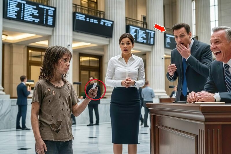 “I just want to see my balance,” she said – The billionaire laughed… until he saw the screen