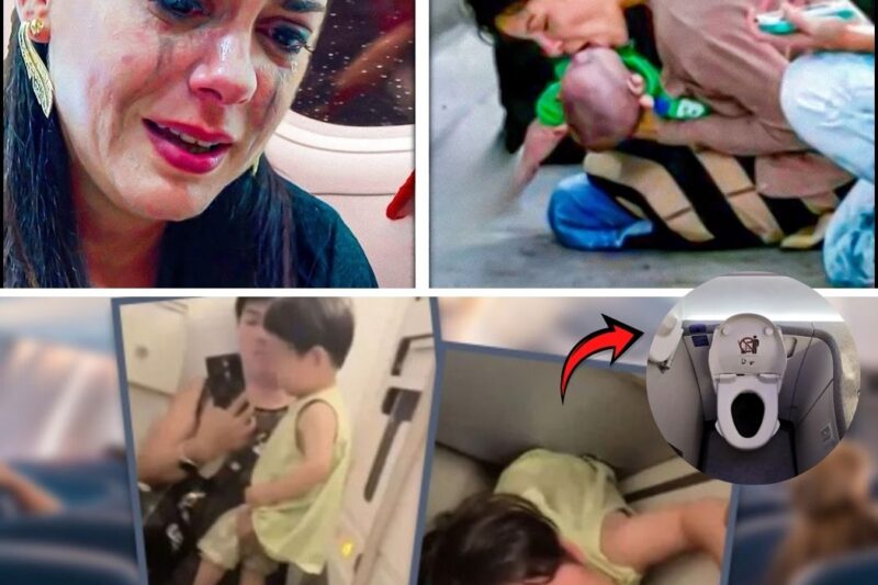 Mom Has to Sit In Airplane’s Toilet to Save Her Dying Baby, What Happened Next Shocked Everyone