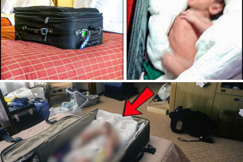 Hotel Visitor Gasped on Finding Baby with Note in His Suitcase