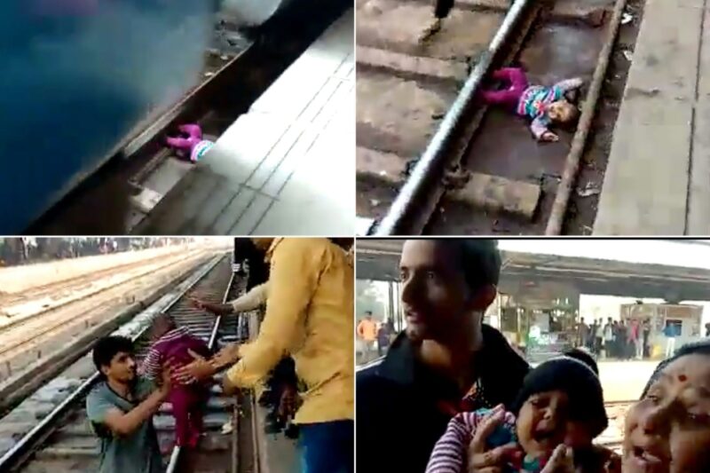 Train Driver Finds Abandoned Baby on the Rails, Days Later Mom Shows Up