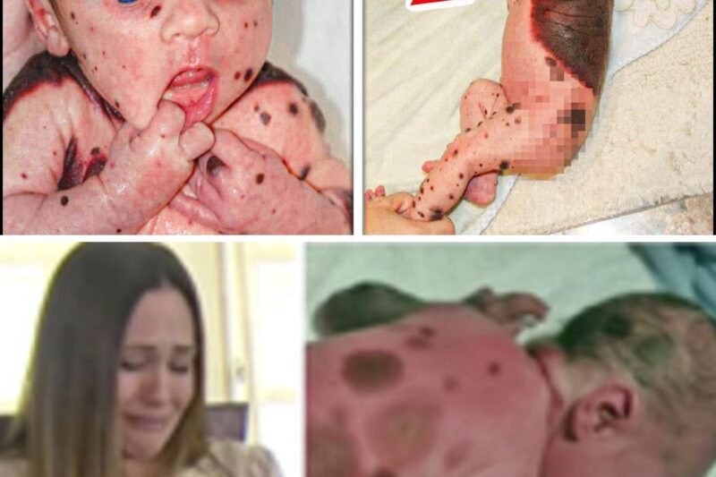 This baby boy was born covered in black dots – and then doctors revealed the shocking truth