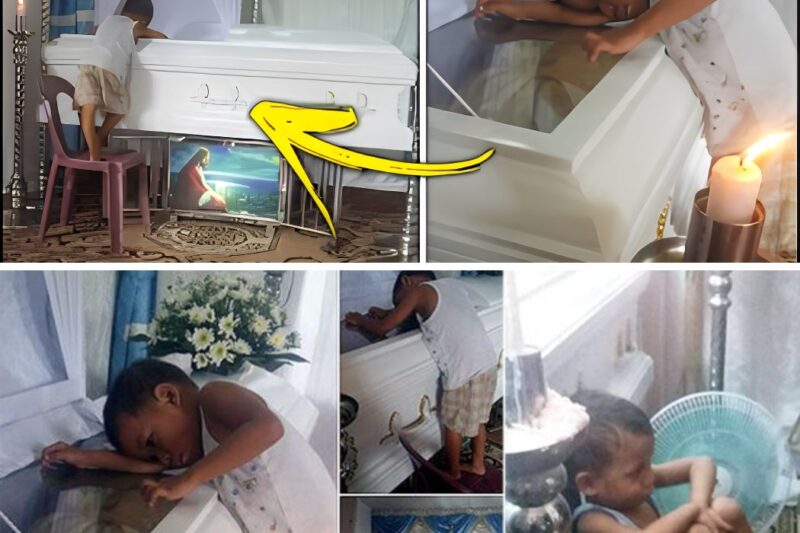 BOY Thought MOM Was Sleeping in Coffin – What He Said Will Bring You To TEARS.