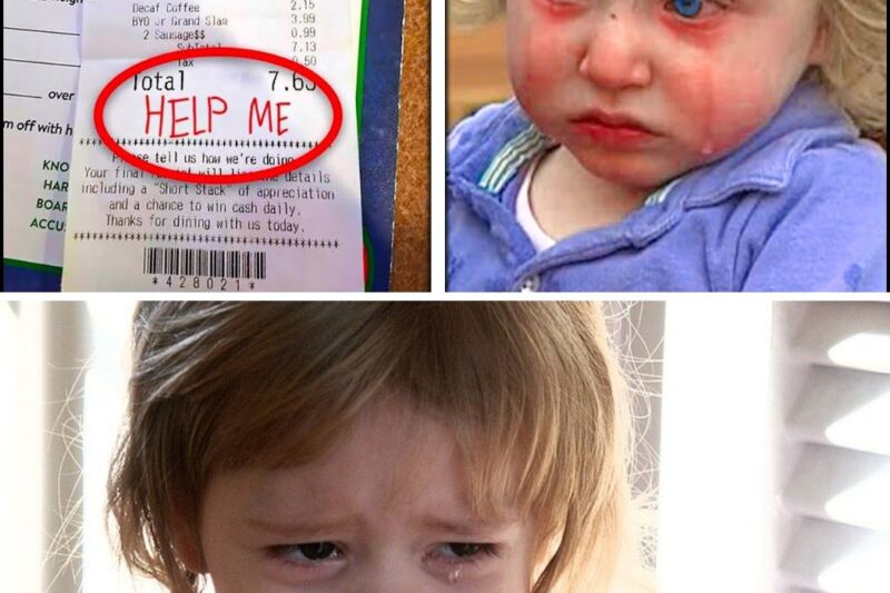 Little Girl Passes a Note to the Waiter, Reads It And Knows Something’s Up