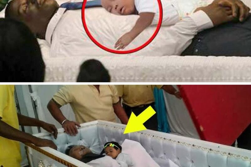 Little Girl Hugged Her Dead Father in His Coffin. What Happened Next Will Shock You