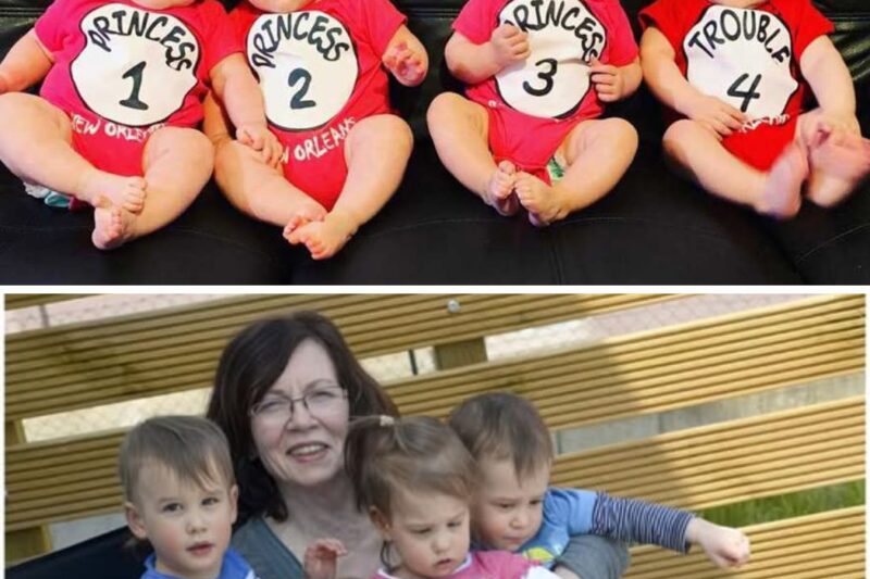 She gave birth to FOUR CHILDREN at 65, She Lives To Regret it
