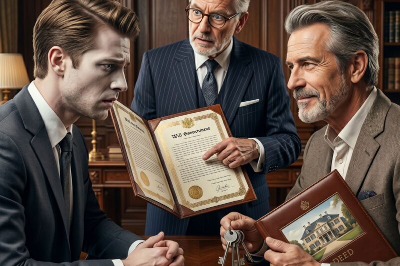 My son said I wouldn’t get a cent from my ex-wife’s $160 million estate – but the lawyer announced: She inherits everything, he only gets $15.