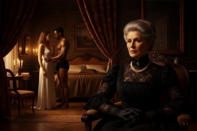 The Baroness catches her daughter with the slave and, instead of punishing her, decides to teach her a lesson…