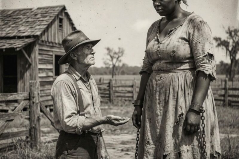The farmer bought a giant slave for 7 cents… No one imagined what he would do.