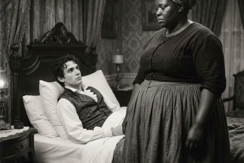 He was considered unfit for reproduction — Then his father gave him to the strongest enslaved woman… (1859)