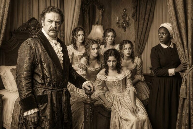 The Baron who “Played” with his 5 daughters every dawn in his bed… Until one housemaid…
