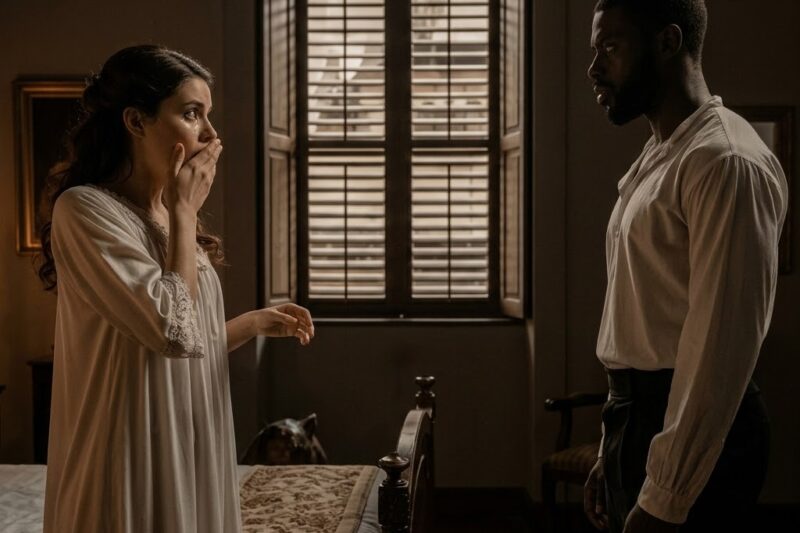 I had never seen one so big and thick… when he undressed in the slave quarters, I almost lost my mind.