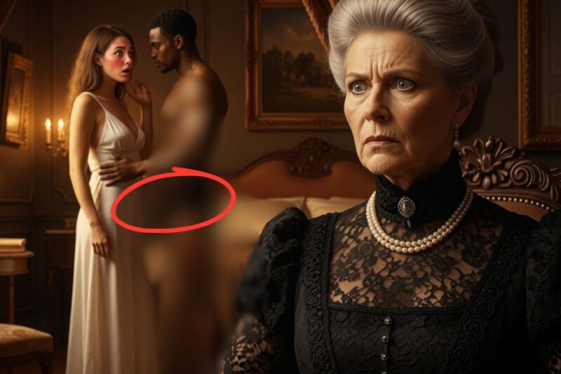 The baroness catches her daughter with the slave and, instead of punishing her, decides to teach her a lesson.