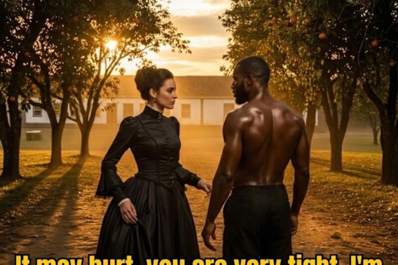 The slave said I was very tight and that he was going to ‘loosen me up’ a little…