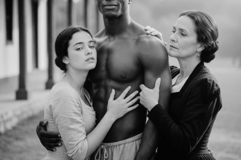 The mistress shares her favorite slave with her daughter…