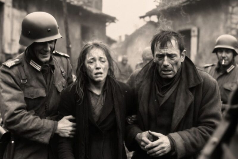A French father handed his daughter over to a German soldier… But no one could have imagined what he would do with her…
