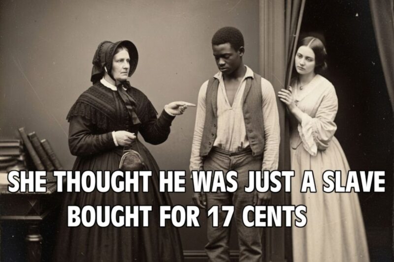 The Widow Bought a Young Slave for 17 Cents… She Never Knew Who He’d Been Married To