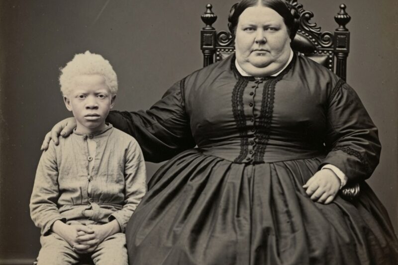 No Master Wanted Albino Slave Boy… Until Obese Plantation Lady Bought Him for Herself