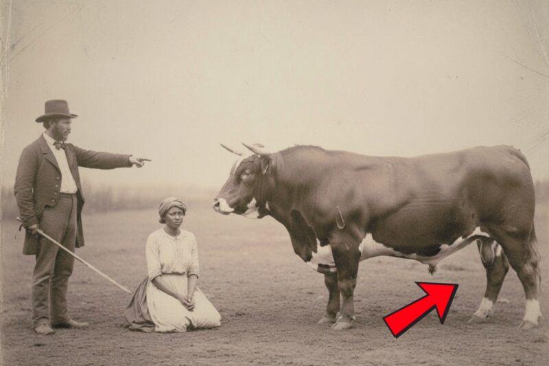 Plantation Owner Made His Slave “Breed” with His Prize Bull… Blamed Her When Nothing Happened…