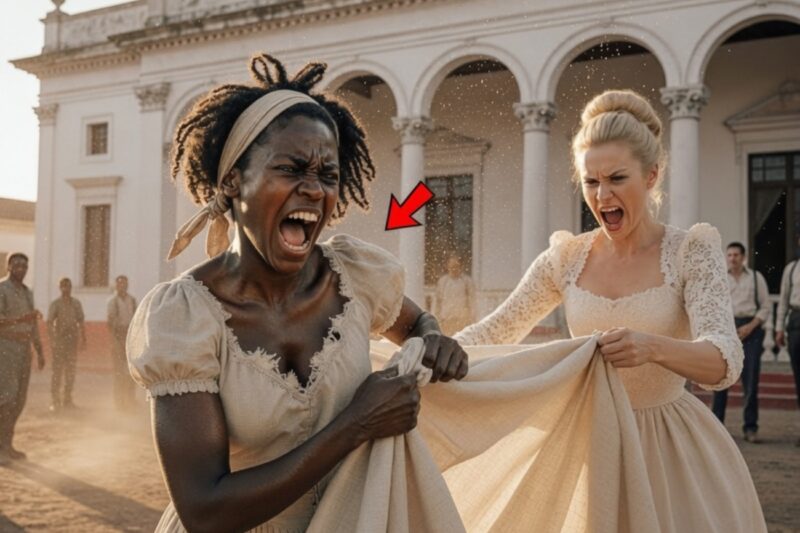 The slave was forced to carry the mistress on her shoulders… but what she said along the way silenced everyone!