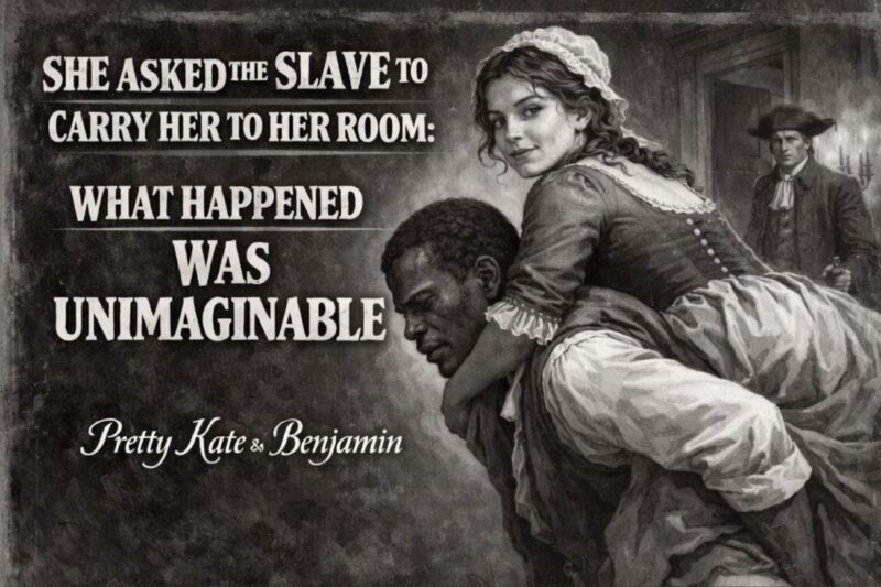 She asked the slave to carry her to her room: What happened was unimaginable