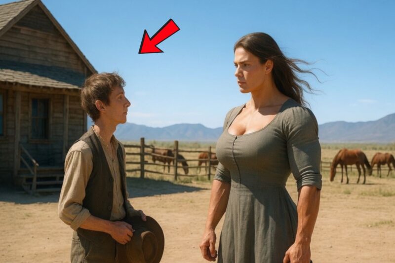 The Loner Rancher Waited for His Mail Order Bride — And a Woman Twice His Size Stepped Off the Wagon